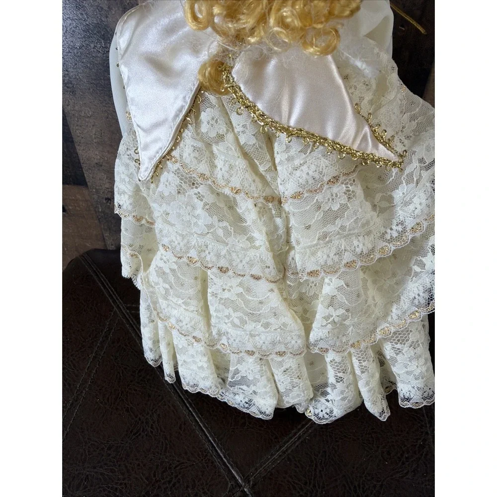 Madame‎ Alexander Angel Tree Topper  1990s Vintage Lace Special Ed Christmas New